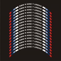 BMW R NINE T URBAN Stickers pour jantes