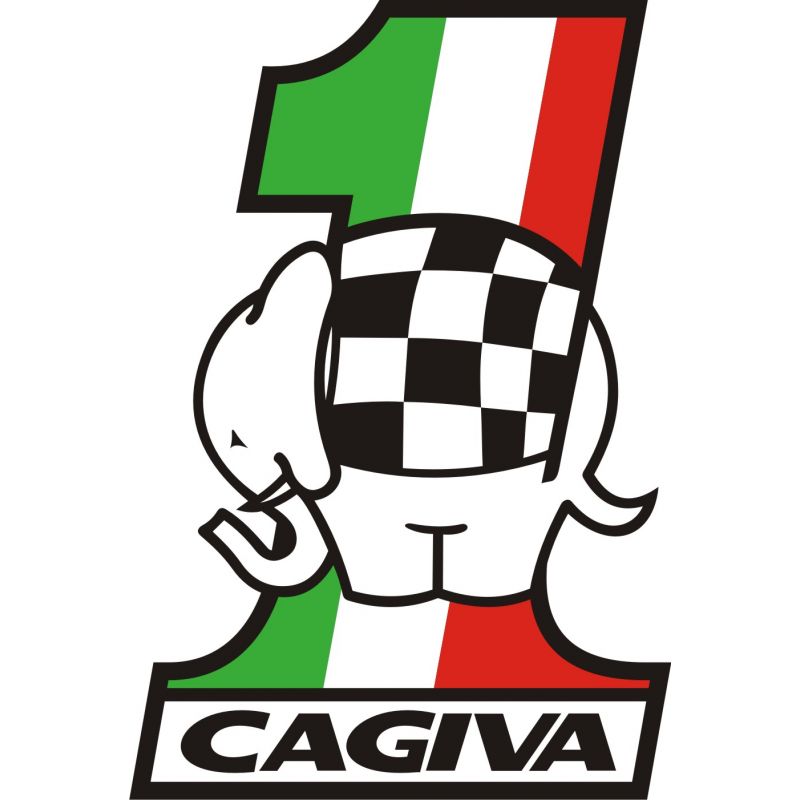 Sticker Cagiva Redesigned 30