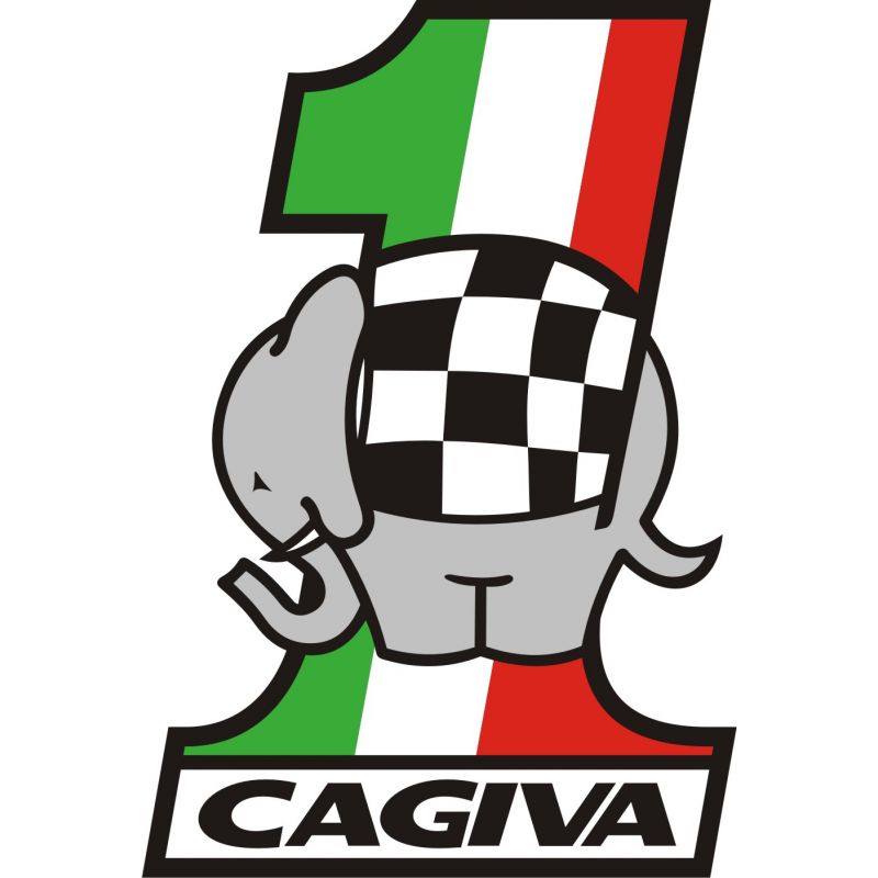 Sticker Cagiva Redesigned 34