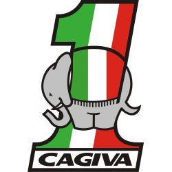 Sticker Cagiva Redesigned 35