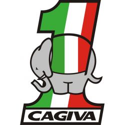 Sticker Cagiva Redesigned 36