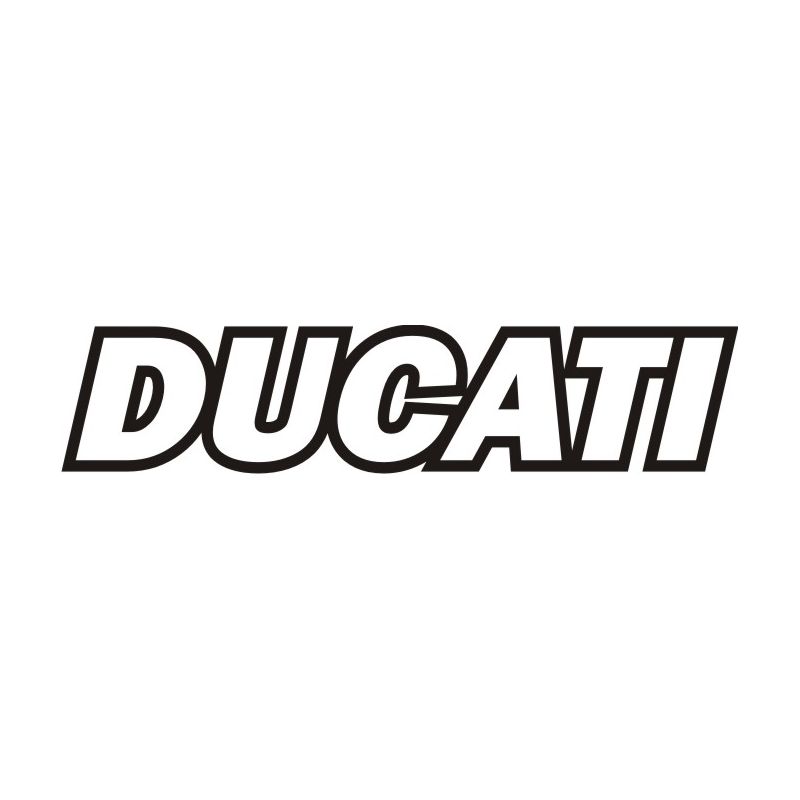 Ducati Sticker Autocollant 3