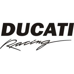 Ducati Racing Sticker Autocollant 12