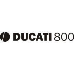 Ducati 800 Sticker - Autocollant 18
