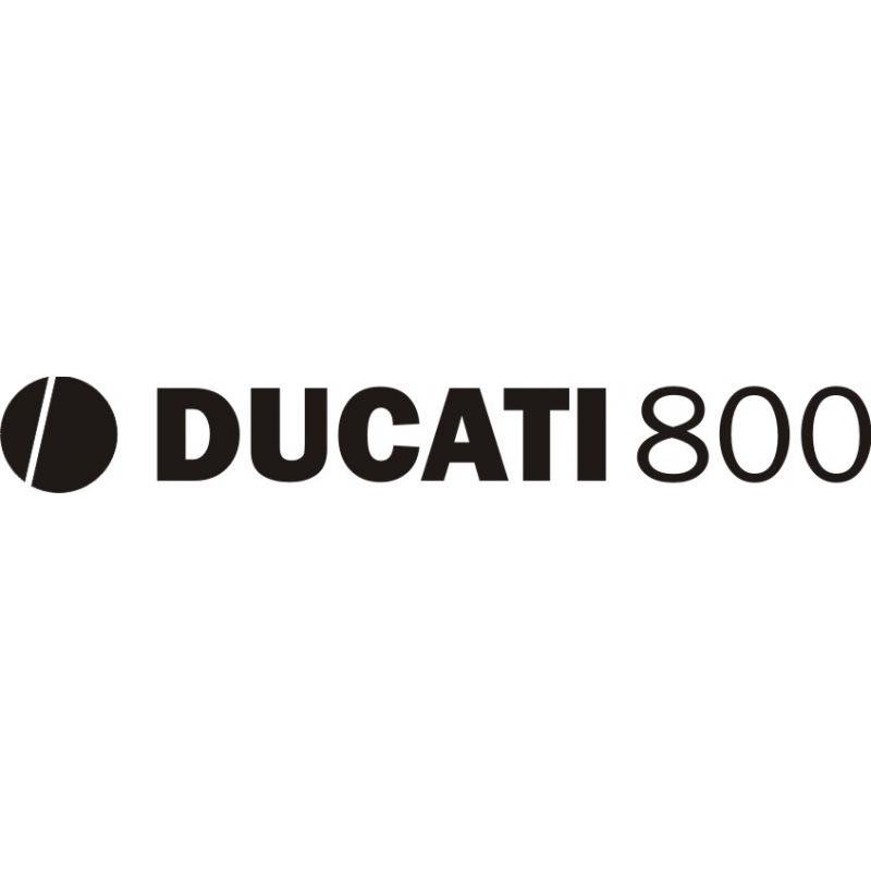 Ducati 800 Sticker - Autocollant 18