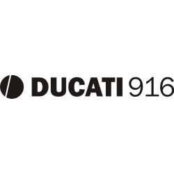 Ducati 916 Sticker - Autocollant 19