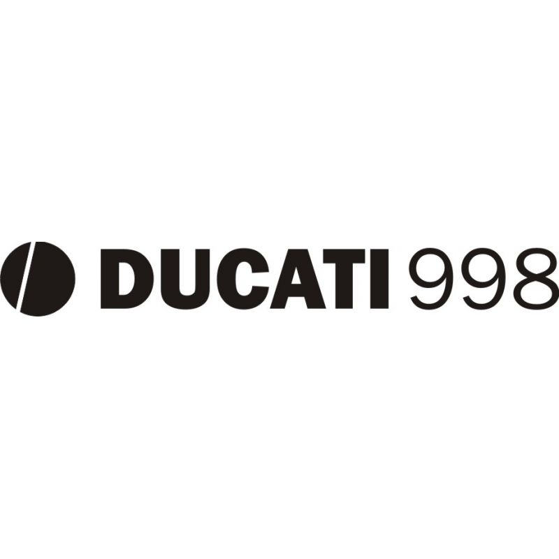 Ducati 998 Sticker - Autocollant 24