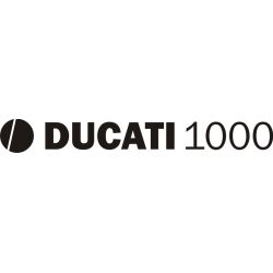 Ducati 1000 Sticker - Autocollant 26