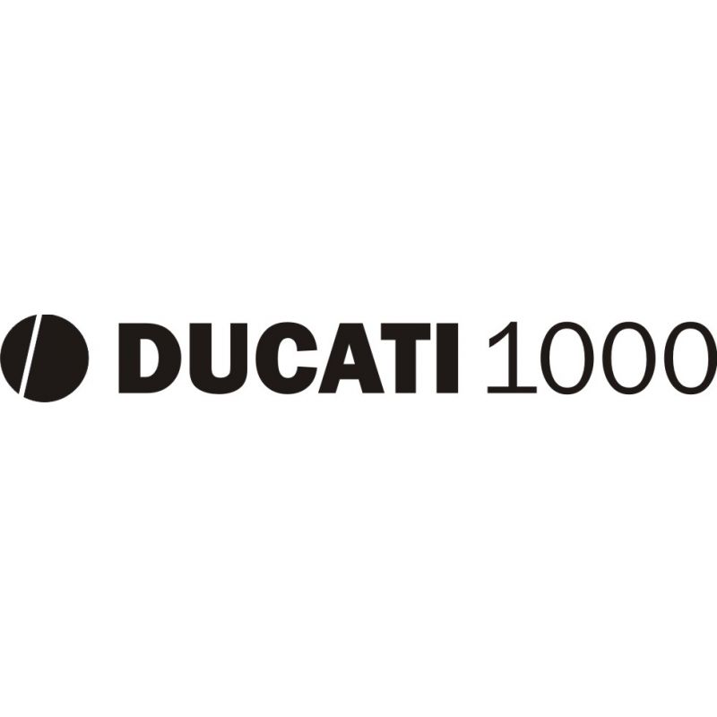 Ducati 1000 Sticker - Autocollant 26