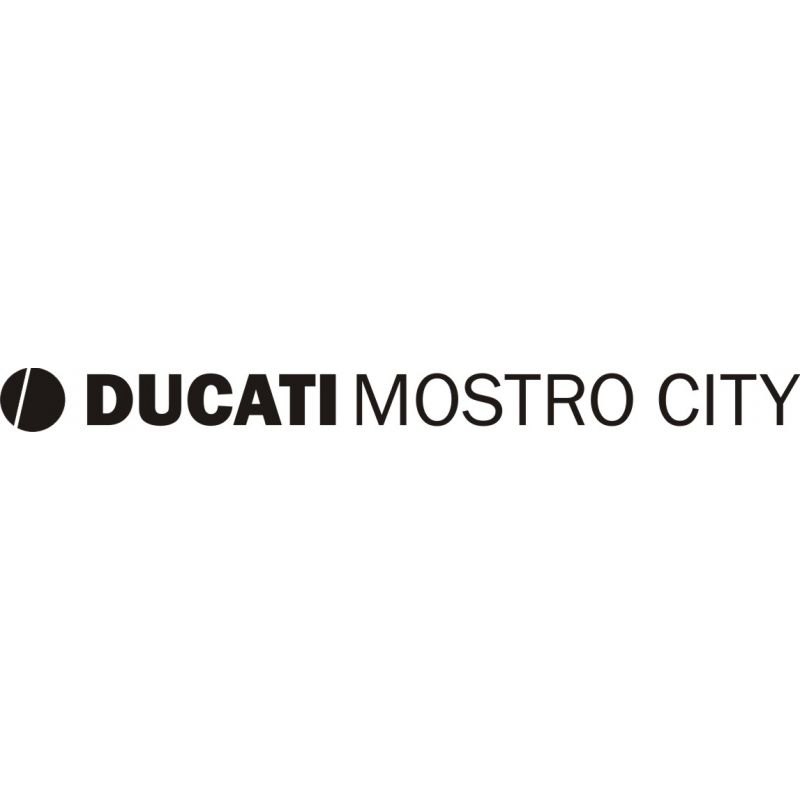 Ducati Mostro City Sticker - Autocollant 33