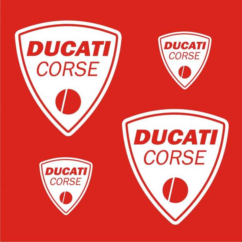Ducati Stickers - Planche Autocollants 47