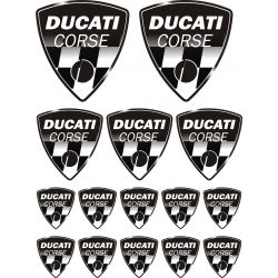 Ducati Corse Stickers - Planche Autocollants 53
