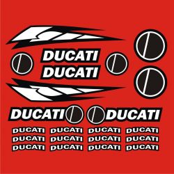 Ducati Stickers - Planche Autocollants 75