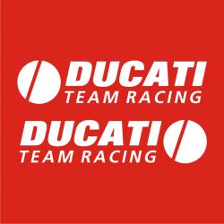 Ducati Team Racing 2 Stickers - Autocollants 77