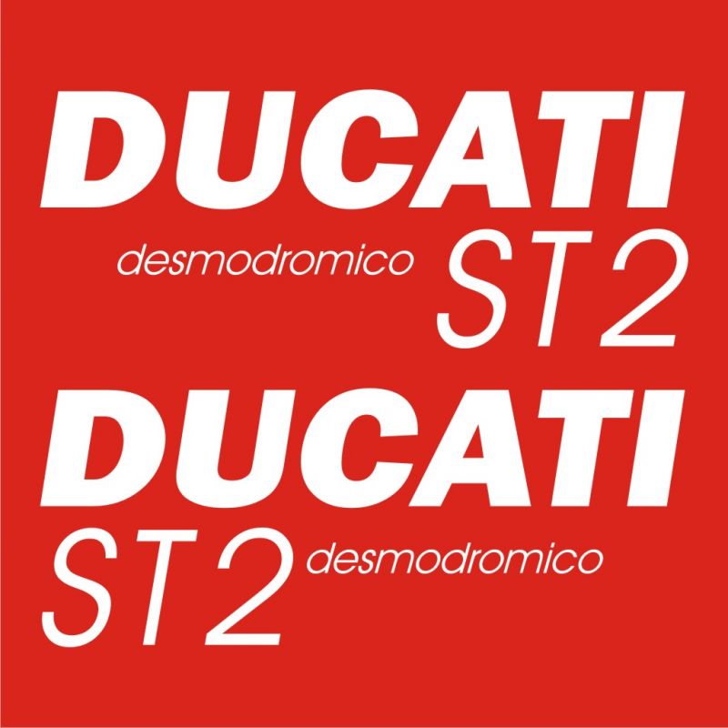 Ducati ST2 Stickers - Autocollants 80