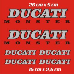 Ducati Monster Stickers - Planche Autocollants 85
