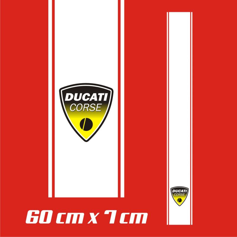 Ducati Corse Stickers - Bande Autocollante 86