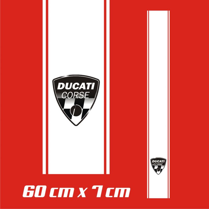 Ducati Corse Stickers - Bande Autocollante 88