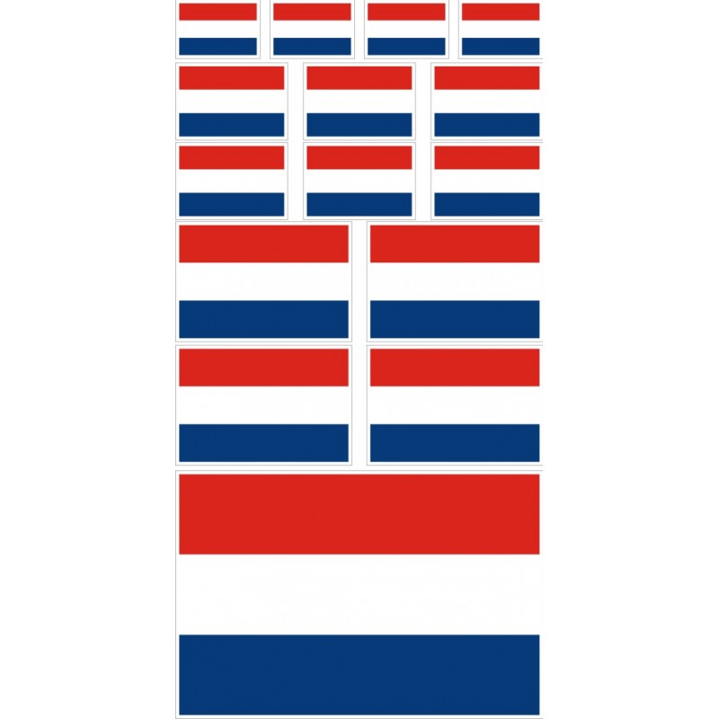 stickers drapeau Luxembourg