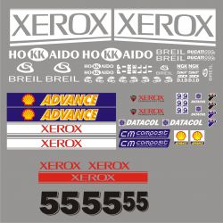Ducati 999R Kit déco Xerox - Autocollants 99