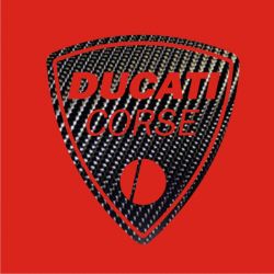 Ducati Corse Carbone Edition Stickers - Autocollants 114