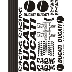 Ducati Kit deco Stickers - Planche Autocollants 116