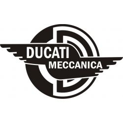 Ducati Meccanica Bol Stickers - Planche Autocollants 124