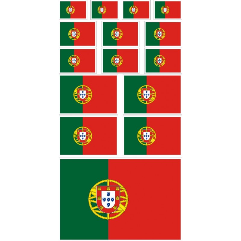 stickers drapeau Portugal