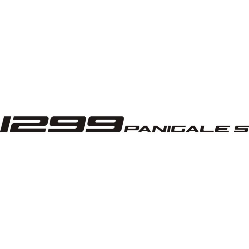 Ducati 1299 Panigle S Sticker - Autocollant 138