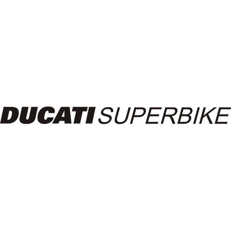 Ducati Superbike Sticker - Autocollant 145