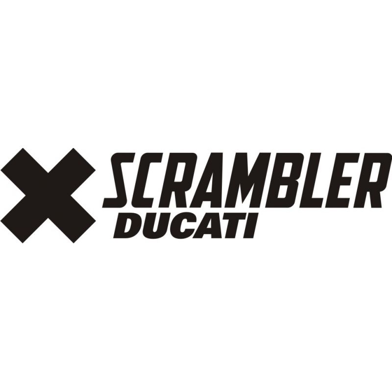 Ducati Scrambler Sticker - Autocollant 150