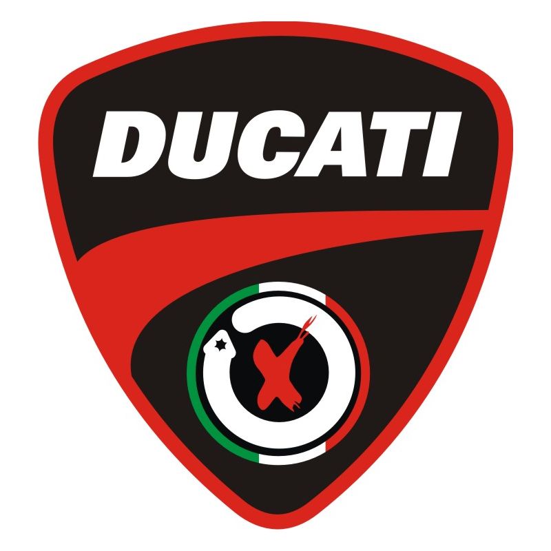 Ducati Sticker - Autocollant 182