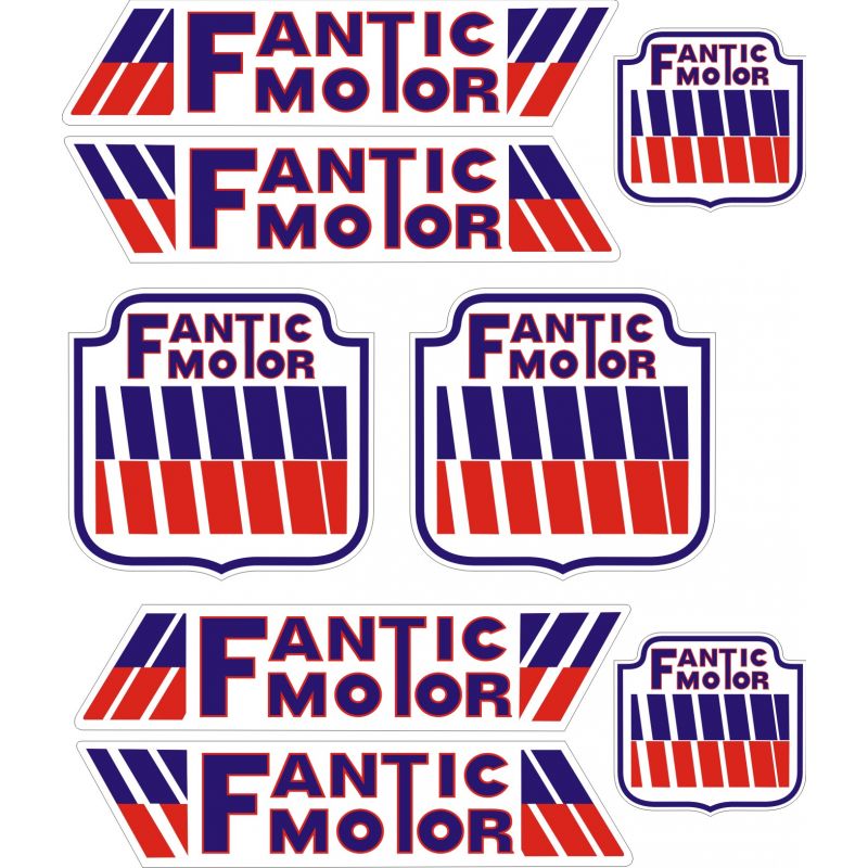 Fantic Motor Stickers - Planche autocollant 8