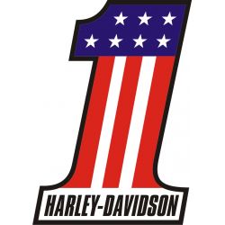 Harley Sticker - Autocollant Harley Davidson 3