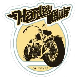 Harley Sticker - Autocollant Harley Davidson 5
