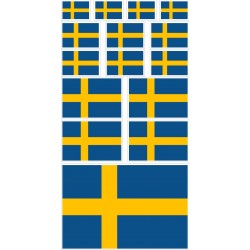 stickers drapeau Suède