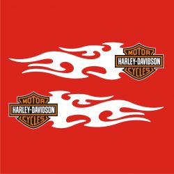 Harley Sticker - Autocollant Harley Davidson 14