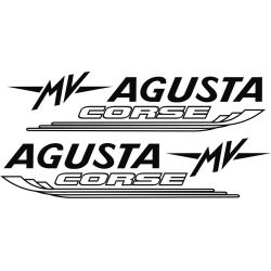 MV Agusta Corse 2 Stickers - Autocollants MV Agusta 12