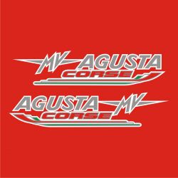 MV Agusta Corse 2 Stickers - Autocollants MV Agusta 14