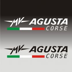MV Agusta Corse Sticker - Autocollant MV Agusta Corse 26